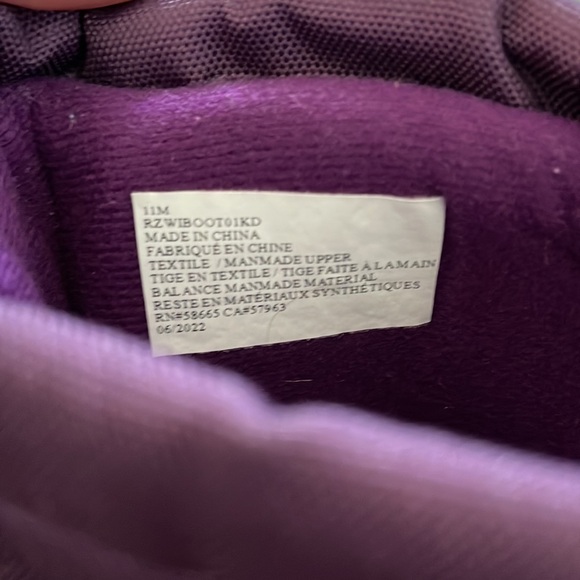 Z by Zella Girls Snowboots Size 11 - Picture 4 of 6